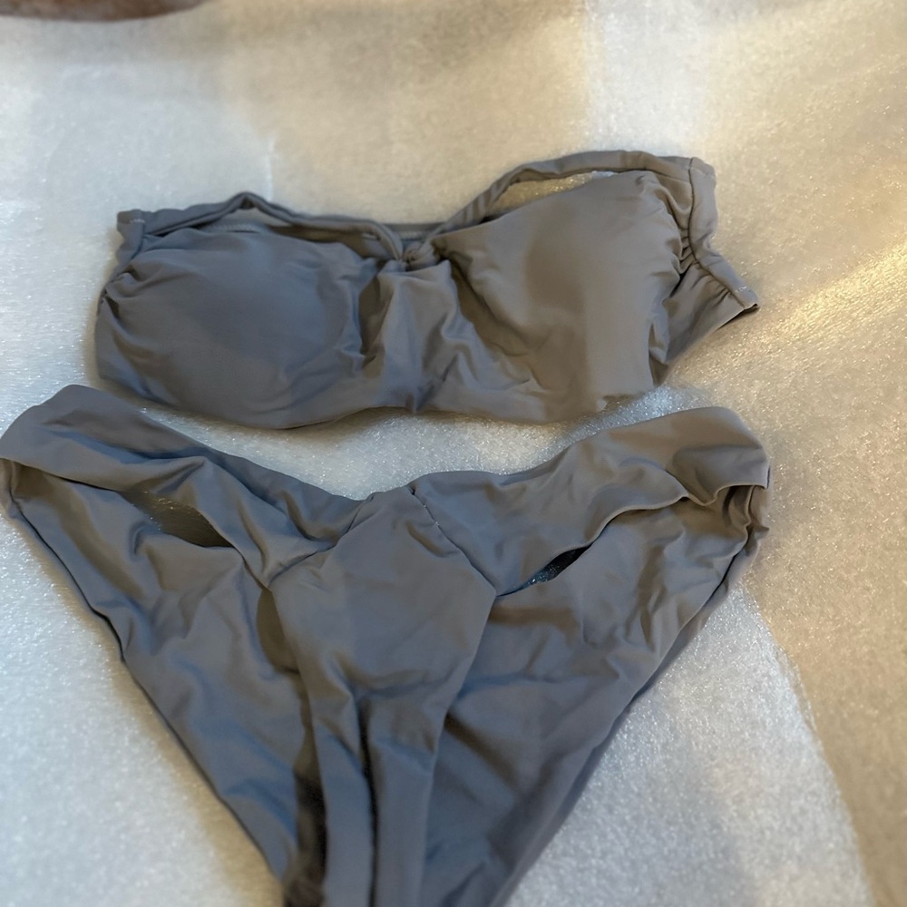 Gray Bikini Set
